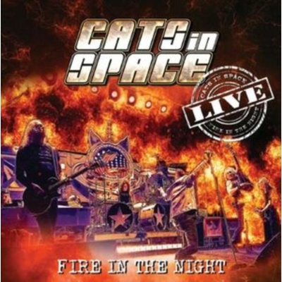 Cats In Space: Fire In The Night: Live White Vinyl