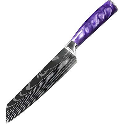 HARAHU Кухненски нож BL-38071 - Kiritsuke / Лилав KP38071 (BL-38071)