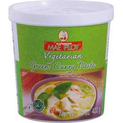 Mae Ploy Zelená Kari pasta Vegetariánská 400 g