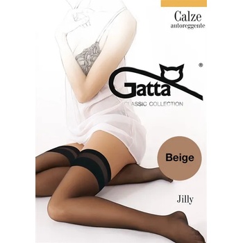 Image 1 of Gatta Jilly - Thigh Stockings Beige 3-4