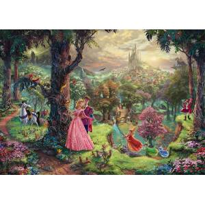 Schmidt Spiele - Puzzle Kinkade: Sleeping Beauty - 1 000 piese