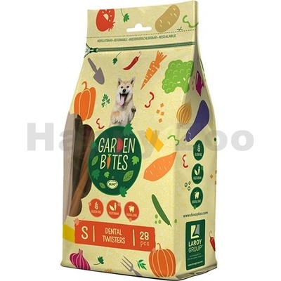 DUVO+ Garden Bites Dental Twisters 13 cm 28 ks 420 g