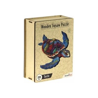 Recent Toys Wooden / colorful puzzle 189 pcs - Turtle