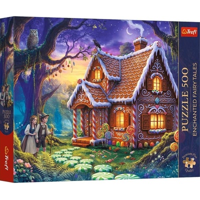 TREFL Premium Plus Enchanted Fairy Tales O perníkovej chalúpke 500 dielov