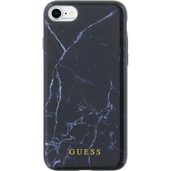 Pouzdro Guess Marble kryt iPhone 7/8 černé