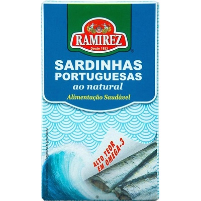 Ramirez Portugalské sardinky vo vlastnej šťave 125 g