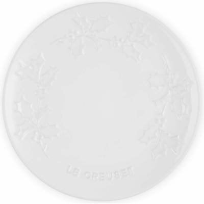 Le Creuset 80033190100003 Servírovací tanier Holly 19 cm biely