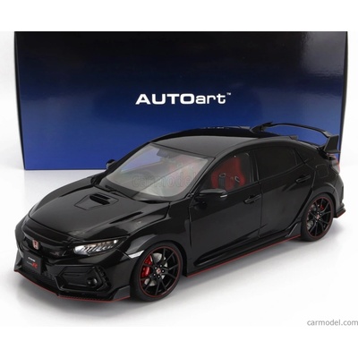 Autoart Honda Civic Type R fk8 2021 Black 1:18