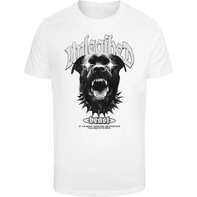 Mister Tee Тениска The Unleashed Beast Tee white XXLUB-MT3704-00220 - Тъмносив, размер XXL