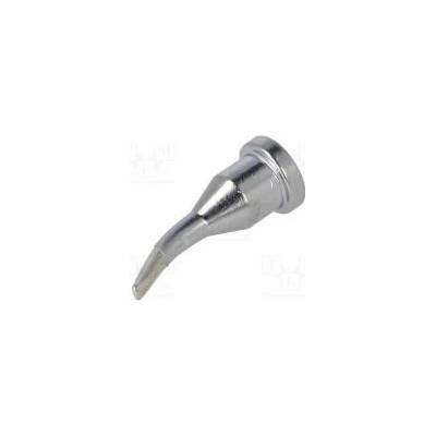 Hrot zahnutý plochý 1,2x0,4mm zahnutý pod úhlem 30°