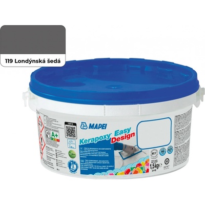 Mapei Kerapoxy Easy Design 119 londýnská šedá (1,5kg)