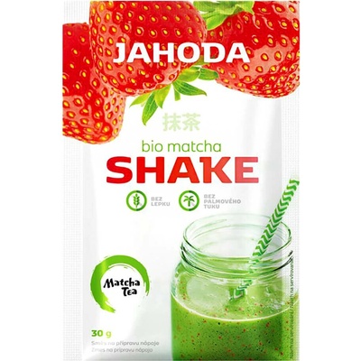 Matcha Tea Shake Bio jahoda 30 g