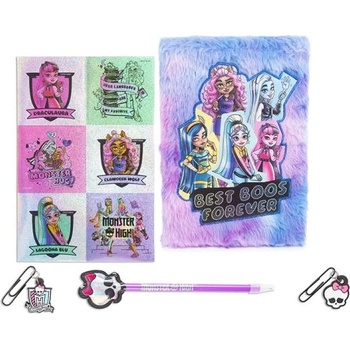 Mikro Monster High - плюшен дневник с лепенки (35346)