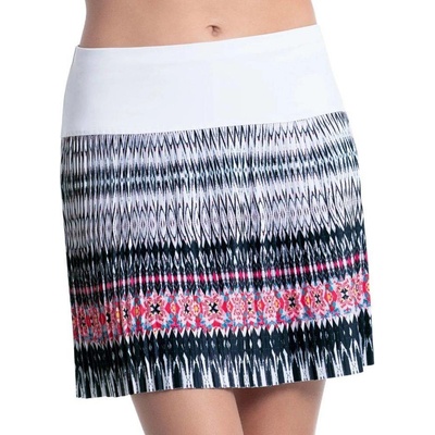 Lucky In Love dámská sukně Coral Canyon Pleated Skort-Short modrá/růžová