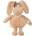 Nattou Плюшена играчка Nattou - Заек Lapidou, Soft Plush, Warm Beige (874625)