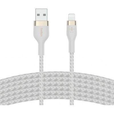 Belkin CAA010bt3MWH USB-A s konektorem LTG, 3m, bilý
