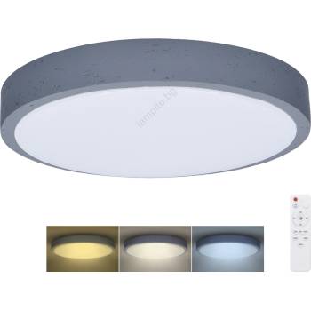 Solight WO8001 - LED Димируема лампа GREY LED/48W/230V 3000-6500K Ø 38 см + д. у (SL1524)