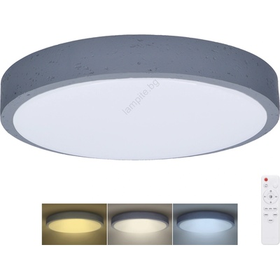 Solight WO8001 - LED регулируемо осветително тяло GREY LED/48W/230V 3000-6500K Ø (SL1524)