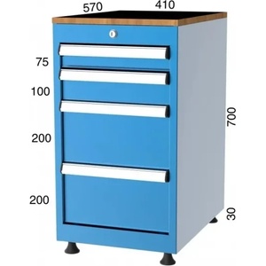 Kocel ШКАФ С 4 ЧЕКМЕДЖЕТА kocel - 1072 (1072)