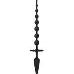 EasyToys - анален плъг 2 в 1 - черен - lovesexshop