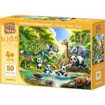 Art Puzzle Детски пъзел Art Puzzle от 50 XXL части - Къпането на пандите (35326) - ozone