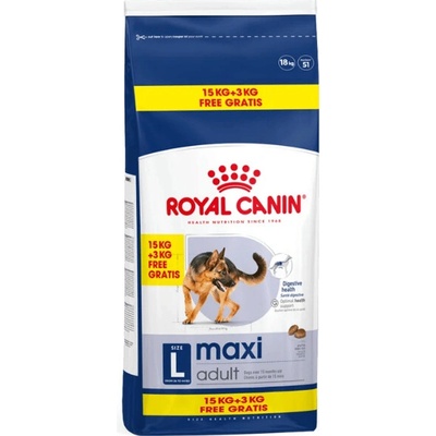 Royal Canin Maxi Adult 15+3 kg