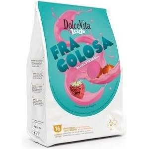  16 бр. капсули детска напитка Dolce Vita Fragolosa съвместими с кафемашини Dolce Gusto