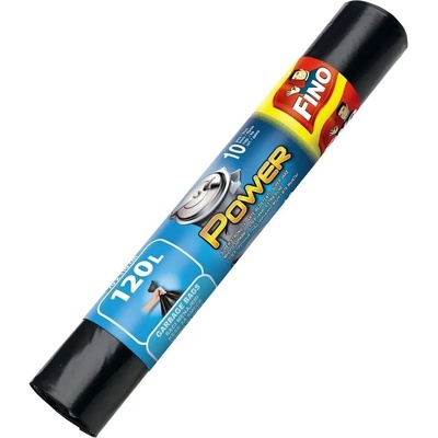 Fino pytle do koše LDPE 10ks 120l 40µm Černé – Zboží Dáma