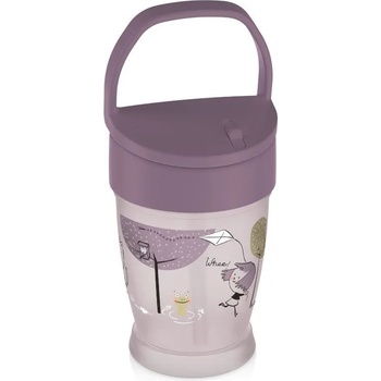 Image 1 of Lovi Чаша със сламка Lovi - Junior, Lovely Girl, 12м+, 250 ml, розово (35/354_g)