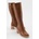 Moda Trend Дамски ботуши с ток - Таба #410863 (410863_Кафяво)