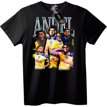 NOONEBRAND Тениска ANDEL Спорт - 2XL, Black