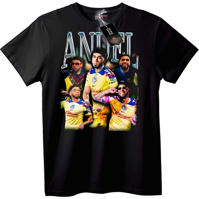 NOONEBRAND Тениска ANDEL Спорт - 2XL, Black