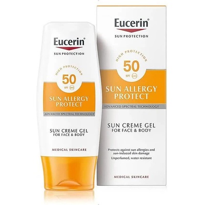 Eucerin Allergy Sfp50 150ml Sunscreen - White