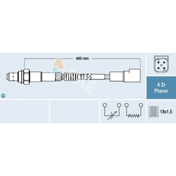 Lambda sonda FAE 77244