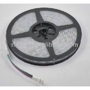  5050 - 30 led/м rgb Двойно влагозащитена Многоцветна Лента (0756)
