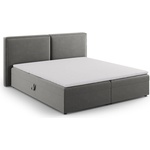 Cosmopolitan Design Сиво боксспринг легло с място за съхранение 180x200 cm Arendal - Cosmopolitan Design (COS_B180_51_F1_ARENDAL5)