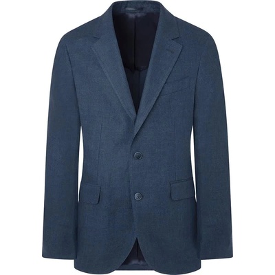 HACKETT Сако Hackett Linen Delave Hopsack blazer - Blue (Navy)