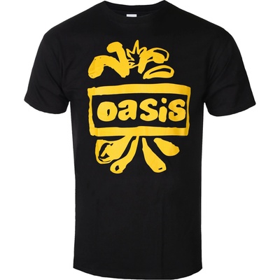 ROCK OFF Мъжка тениска Oasis - Drawn Logo - ROCK OFF - OASTS02MB