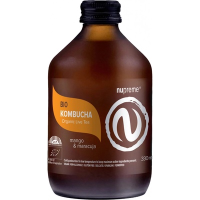 Nupreme Kombucha Vigo Mango a Maracuja 330 ml
