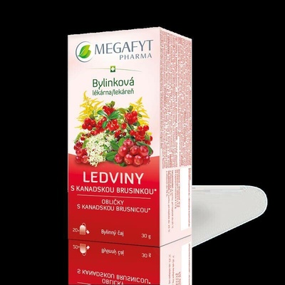 Megafyt Bylinková lékárna Ledviny s kanadskou brusinkou 20 x 1,5 g