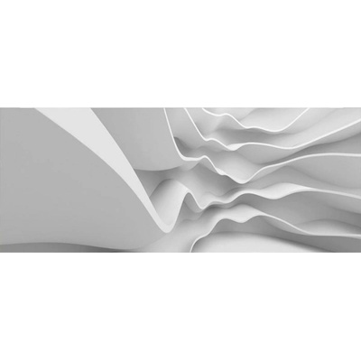 DIMEX ART Панорамни флизелинов фототапет 3d футуристична вълна 375 x 150 см