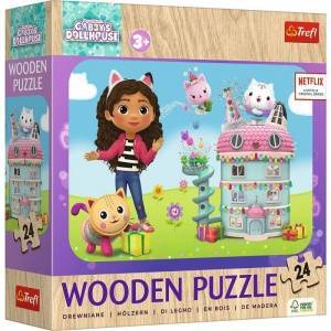 Trefl Wooden Puzzle 24 Elements Wedding Gabby and Friends