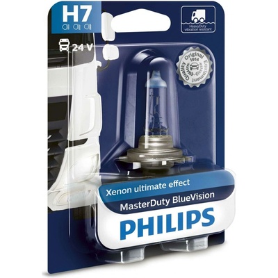 Philips Halogen MasterDuty BlueVision H7 PX26d 24V 70W