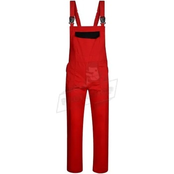 Image 1 of Работен полугащеризон DELTA Salopette | Червено (032216)