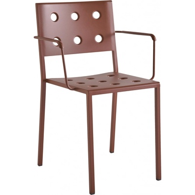 HAY Zahradní židle Balcony Dining Armchair, Iron Red