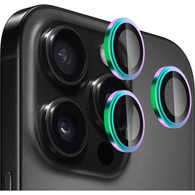 Blueo Калъф за iPhone 16 Pro / iPhone 16 Pro Max - оригинално стъкло от сапфирен кристал - цветен