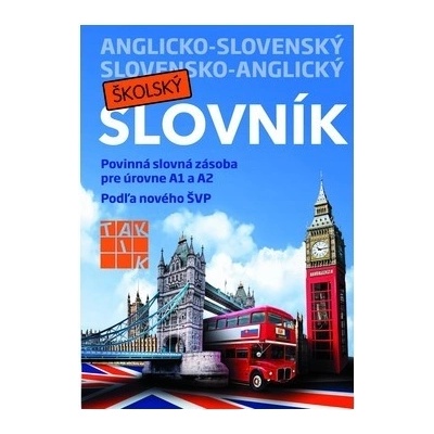 Anglicko slovenský a slovensko anglický školský slovník s CD