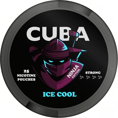 Cuba Ninja ice cool 30 mg 25 vrecúšok
