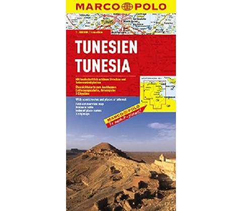 Tunisko mapa
