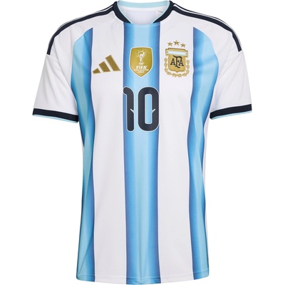 adidas Мъжка футболна фланелка Adidas Argentina Messi Home Shirt 2026 Mens - White/Blue